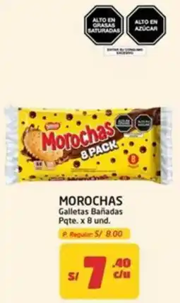MaxiAhorro Morochas galletas bañadas pqte. oferta