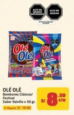 MaxiAhorro Olé olé bombones clásicos/ festival sabor vainilla oferta