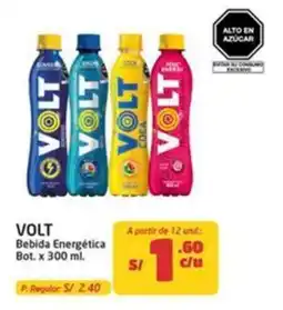 MaxiAhorro Volt bebida energética bot. oferta
