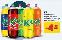 MaxiAhorro Kr gaseosa piña/ negra/ amarilla/ lima limón/ naranja bot. oferta