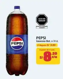 MaxiAhorro Pepsi gaseosa bot. oferta