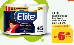MaxiAhorro Elite papel higiénico resistente oferta