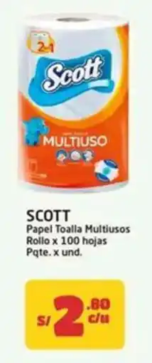 MaxiAhorro Scott papel toalla multiusos oferta