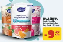 MaxiAhorro Ballerina jabón líquido aromas variados doy pack oferta