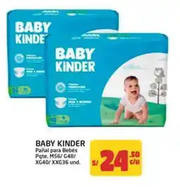 MaxiAhorro Baby kinder pañal para bebés pqte. oferta
