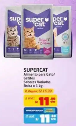 MaxiAhorro Supercat alimento para gato/ gatitos sabores variados bolsa oferta