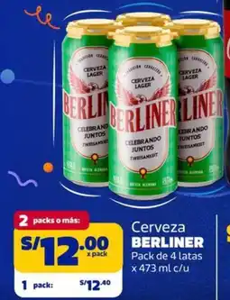 Makro Berliner cerveza oferta