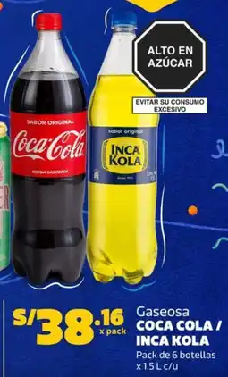 Makro Coca cola / inca kola gaseosa oferta