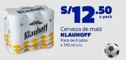 Makro Klauhoff cerveza de maíz oferta