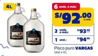 Vargas pisco puro