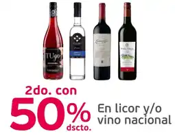 Tottus En licor y/o vino nacional oferta