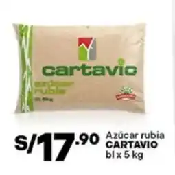 Plaza Vea Cartavio azúcar rubia oferta