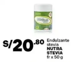 Plaza Vea Nutra stevia endulzante stevia oferta