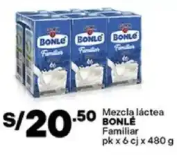 Plaza Vea Bonlé mezcla láctea familiar oferta