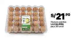 Plaza Vea La calera huevos pardos pq oferta