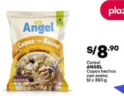 Plaza Vea Angel cereal copos hechos con avena bl oferta