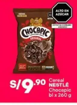 Plaza Vea Nestlé cereal chocapic bl oferta