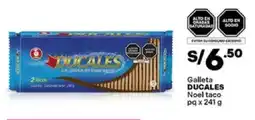 Plaza Vea Ducales galleta noel taco pq oferta