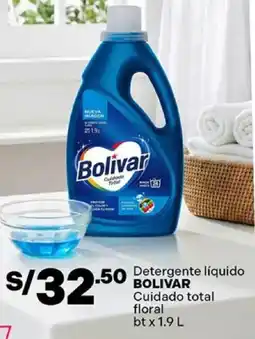 Plaza Vea Bolivar detergente líquido cuidado total floral oferta