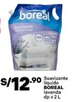Plaza Vea Boreal suavizante líquido lavanda dp oferta