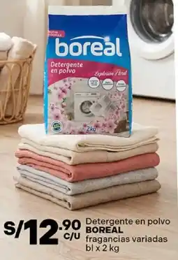 Plaza Vea Boreal detergente en polvo fragancias variadas bl oferta