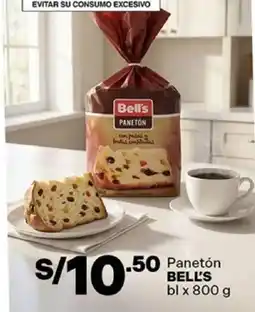 Plaza Vea Bell's panetón bl oferta