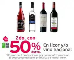 Tottus En licor y/o vino nacional oferta