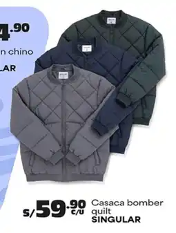 Plaza Vea Singular pantalón chino oferta