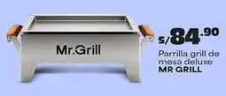 Plaza Vea Mr grill parrilla grill de mesa deluxe oferta