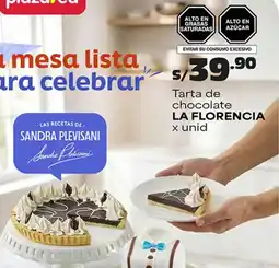 Plaza Vea La florencia tarta de chocolate oferta