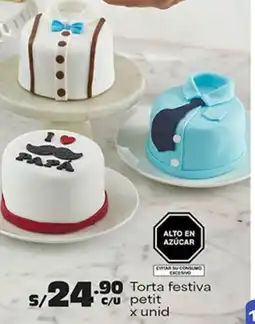 Plaza Vea Torta festival petit oferta