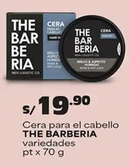 Plaza Vea The barberia cera para el cabello variedades pt oferta