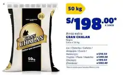 Makro Gran chalan arroz extra negro saco oferta