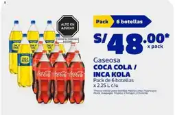 Makro Coca cola / inca kola gaseosa oferta