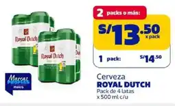 Makro Royal dutch cerveza oferta
