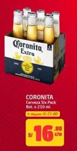 MaxiAhorro Coronita cerveza oferta