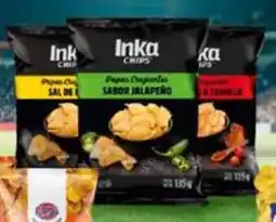 MaxiAhorro Inka chips papas en hojuelas sabores variados bolsa oferta