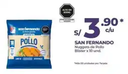 MaxiAhorro San fernando nuggets de pollo blister oferta