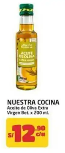 MaxiAhorro Nuestra cocina aceite de oliva extra virgen bot. oferta