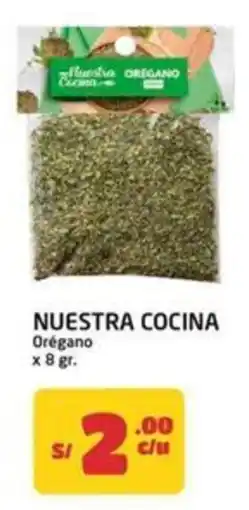 MaxiAhorro Nuestra cocina orégano oferta