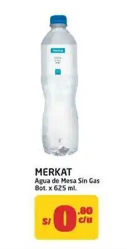 MaxiAhorro Merkat agua de mesa sin gas bot. oferta