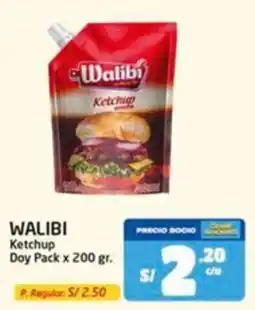MaxiAhorro Walibi ketchup doy pack oferta