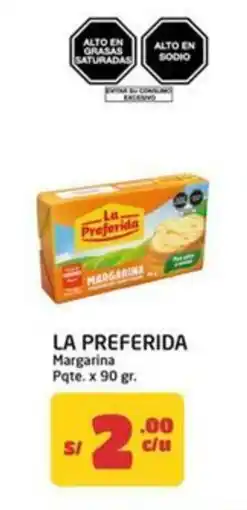 MaxiAhorro La preferida margarina pqte. oferta