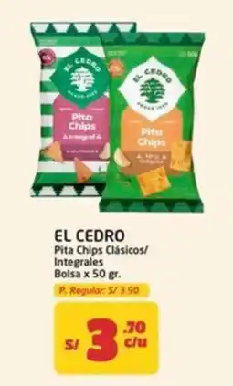 MaxiAhorro El cedro pita chips clásicos/ integrales bolsa oferta