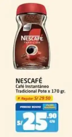 MaxiAhorro Nescafé café instantáneo tradicional pote oferta