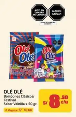 MaxiAhorro Olé olé bombones clásicos/ festival sabor vainilla oferta
