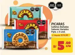 MaxiAhorro Picaras galletas sabores variados pqte. oferta