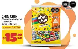 MaxiAhorro Chin chin chocolate con leche confitado bolsa oferta