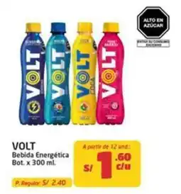 MaxiAhorro Volt bebida energética bot. oferta