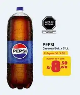 MaxiAhorro Pepsi gaseosa bot. oferta